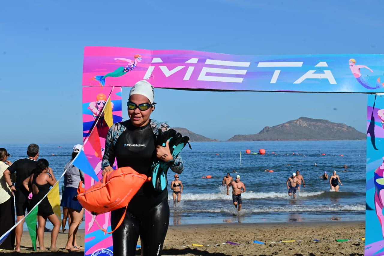 $!Éxito en la Quinta Puntuable de Aguas Abiertas en Mazatlán