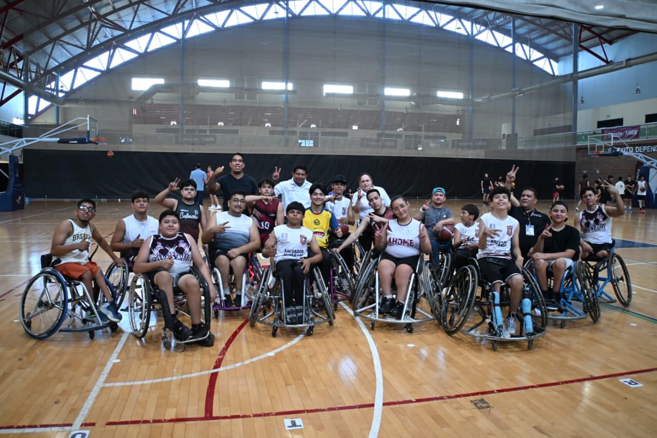 $!Se fortalece Selección Sinaloa de Baloncesto Sobre Silla de Ruedas