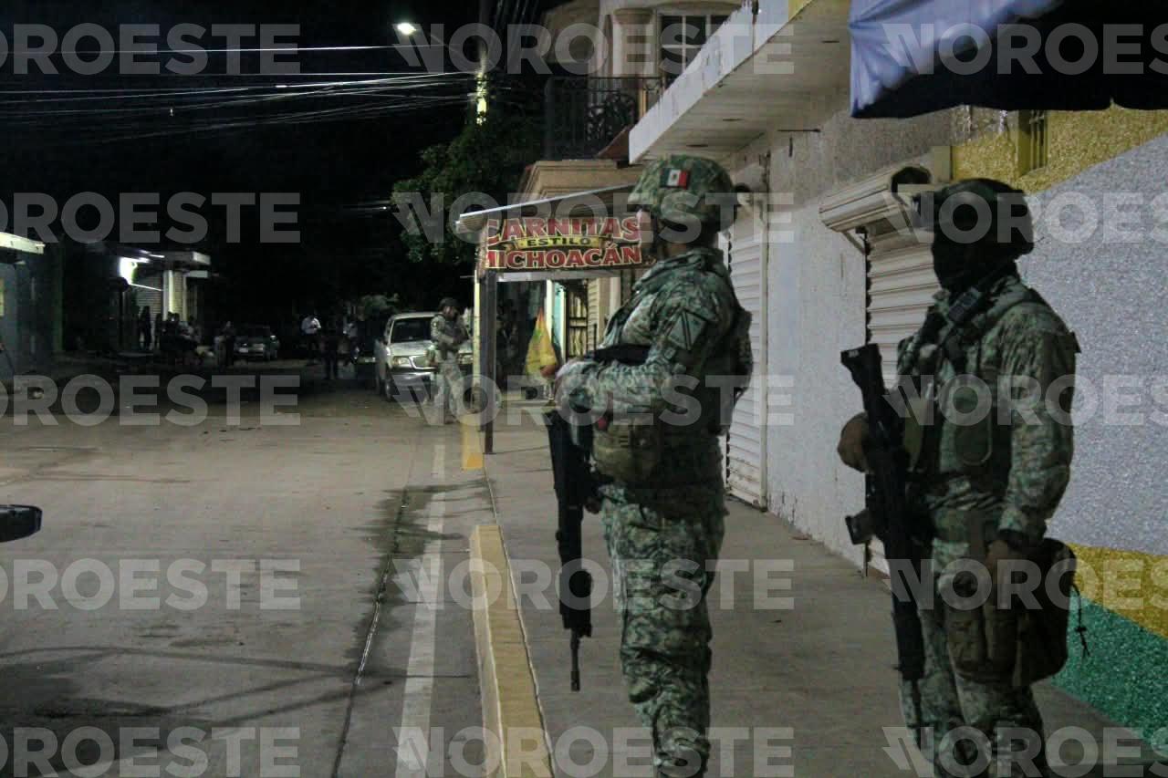 $!Un muerto, dos heridos y un detenido tras ataque armado en la colonia 5 de Febrero, en Culiacán