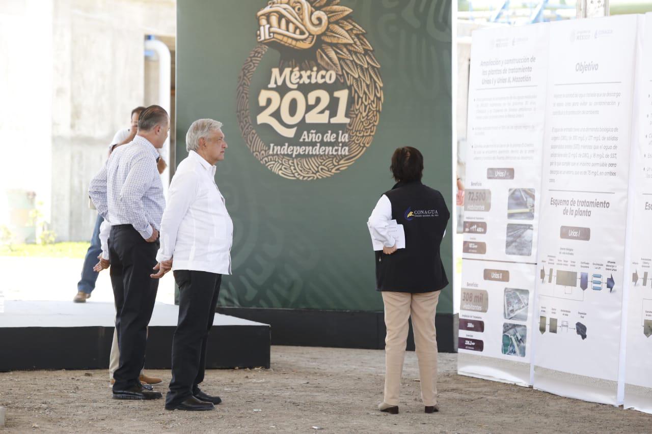 $!AMLO ordena a la Conagua agilizar cierre de planta El Crestón