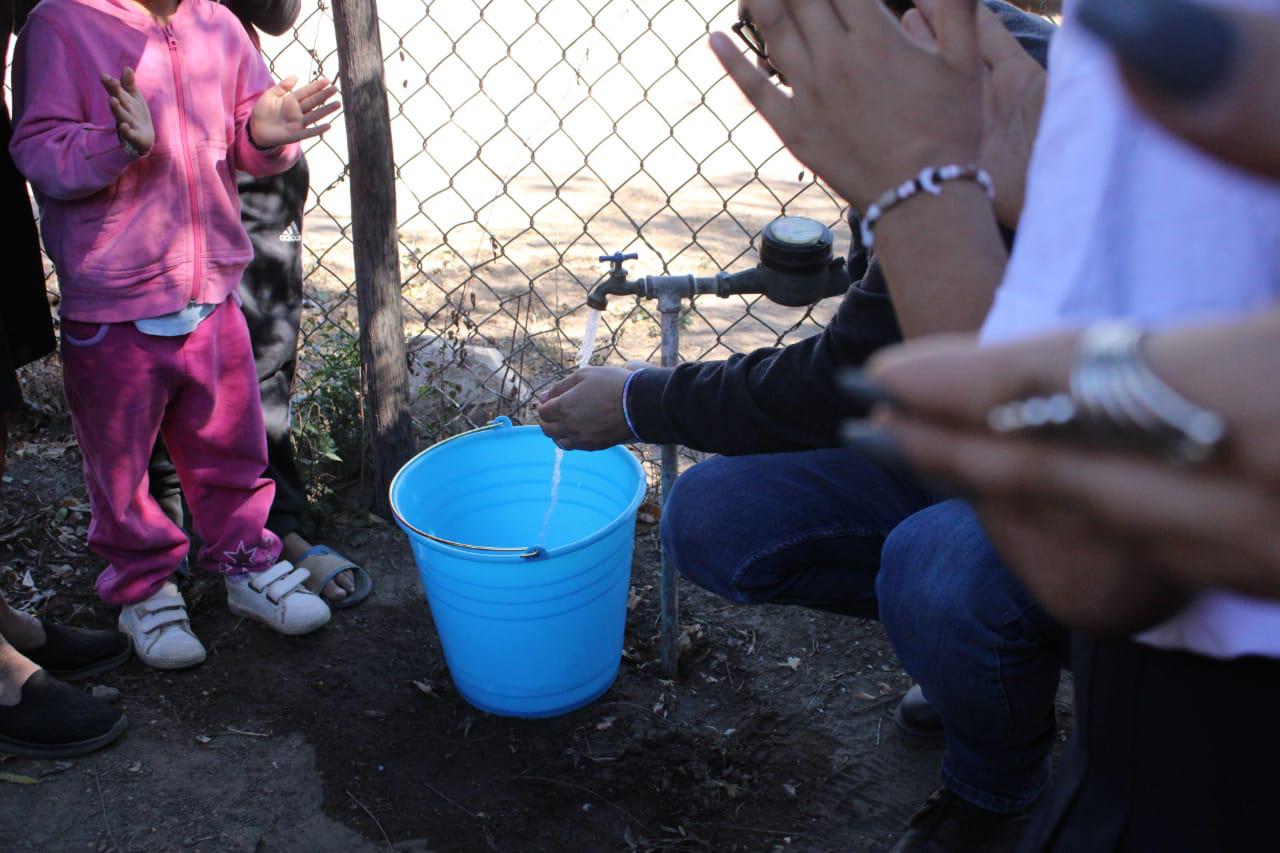$!Entrega Alcalde pozo en la comunidad de Las Tapias, en Culiacán