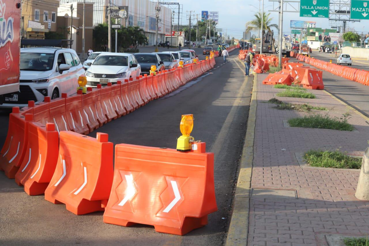 $!Avanzan trabajos de logística previo a construcción del nuevo puente vehicular en Mazatlán