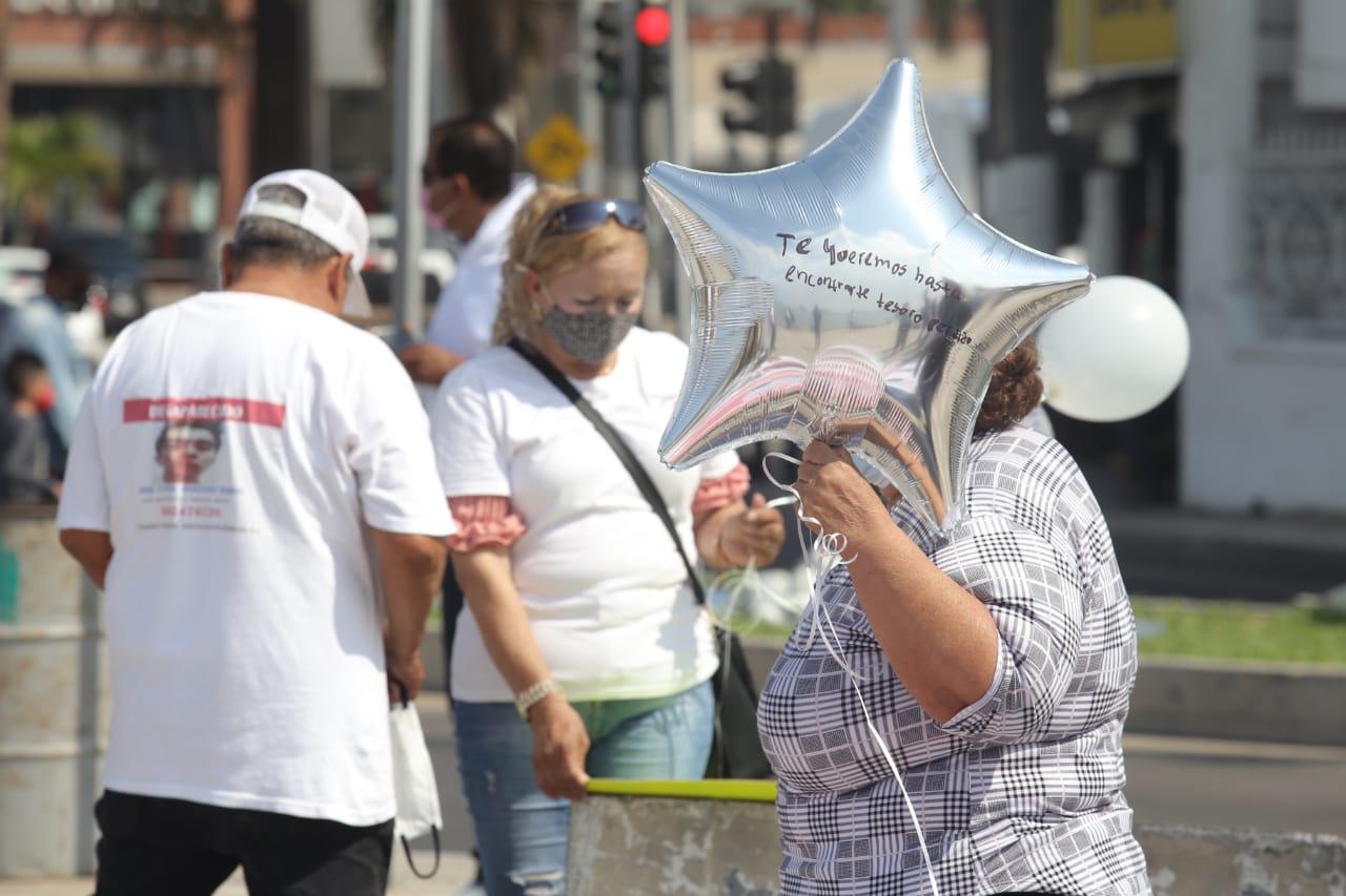 $!‘Te ama tu madre’, dicen mujeres a sus desaparecidos en Mazatlán