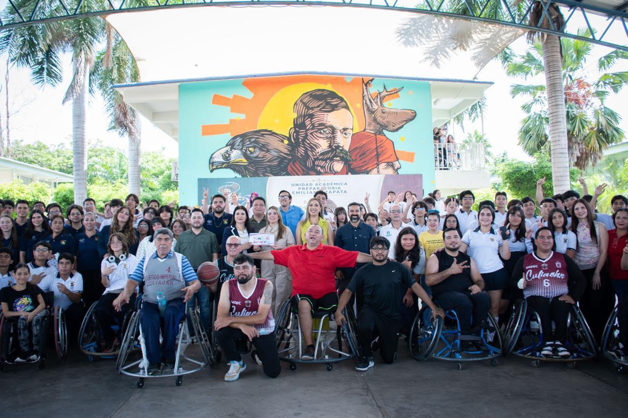 $!DIF Culiacán lleva ‘Somos Inclusión’ a estudiantes de la UAS