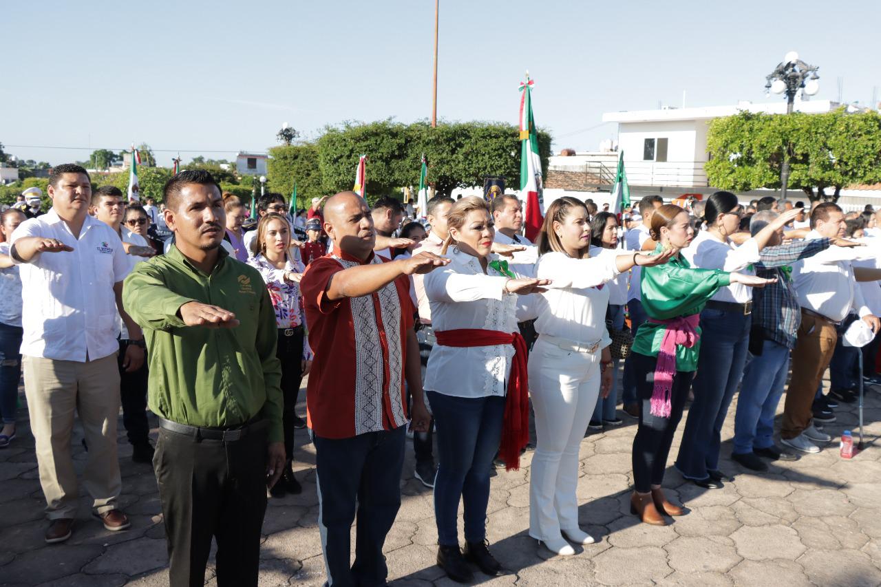 $!Celebran en Rosario el tradicional desfile revolucionario