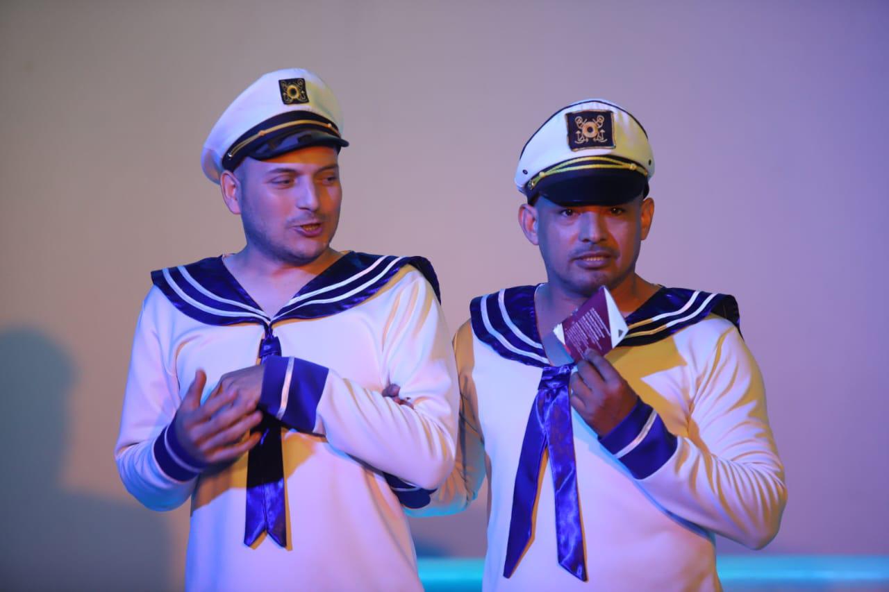 $!Víctor Vizcarra y Cristhian Rodríguez en plena actuación.