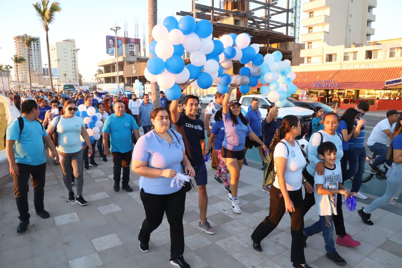 $!Realiza sistema DIF Mazatlán caminata con causa contra la diabetes