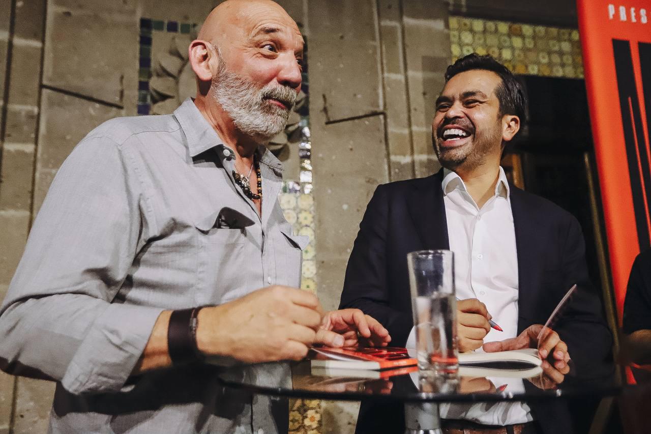 $!Álvarez Máynez presenta su libro ‘México Nuevo’ para cazar votantes