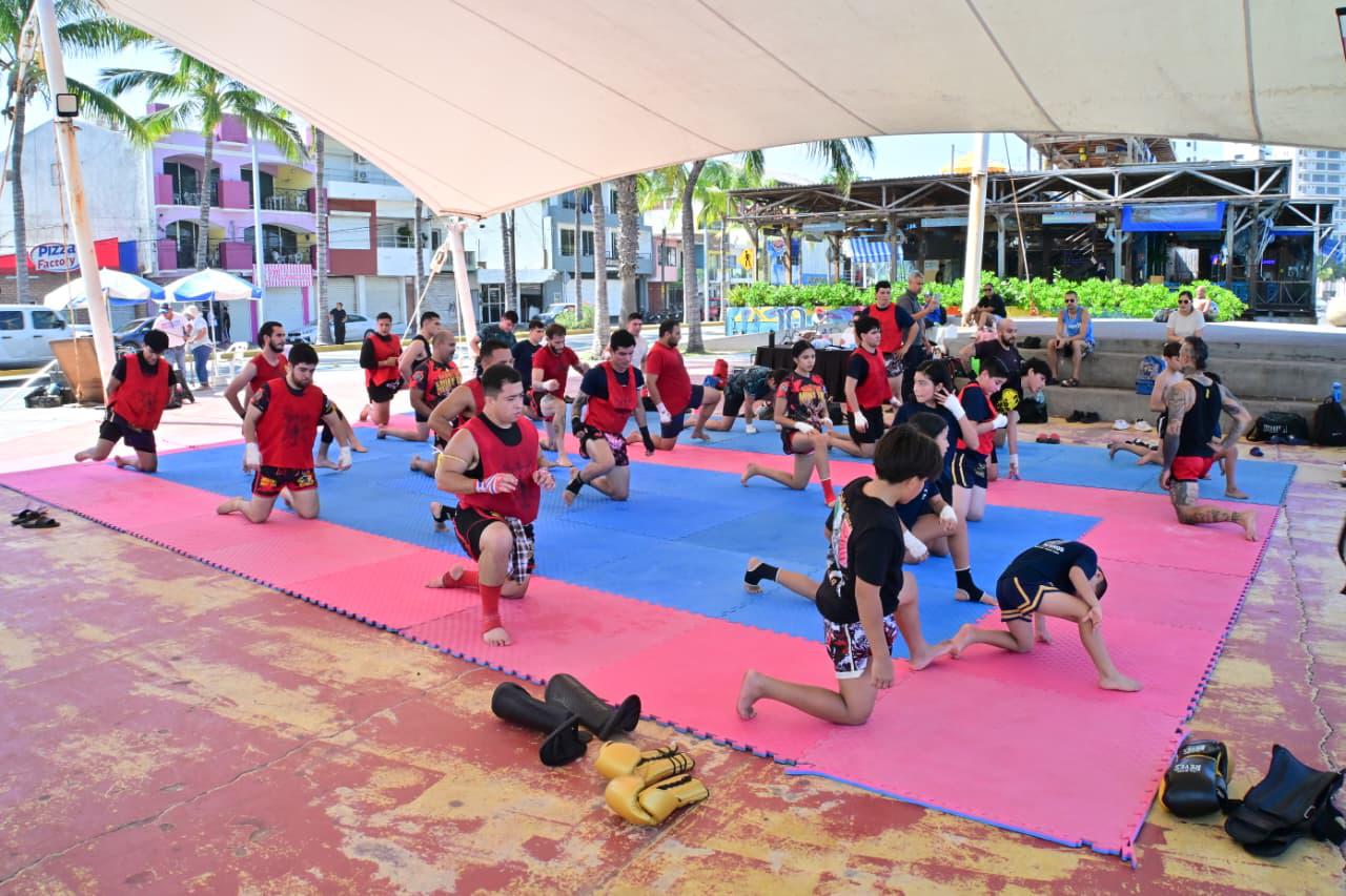 $!Muay thai gana terreno en Mazatlán con seminario especializado