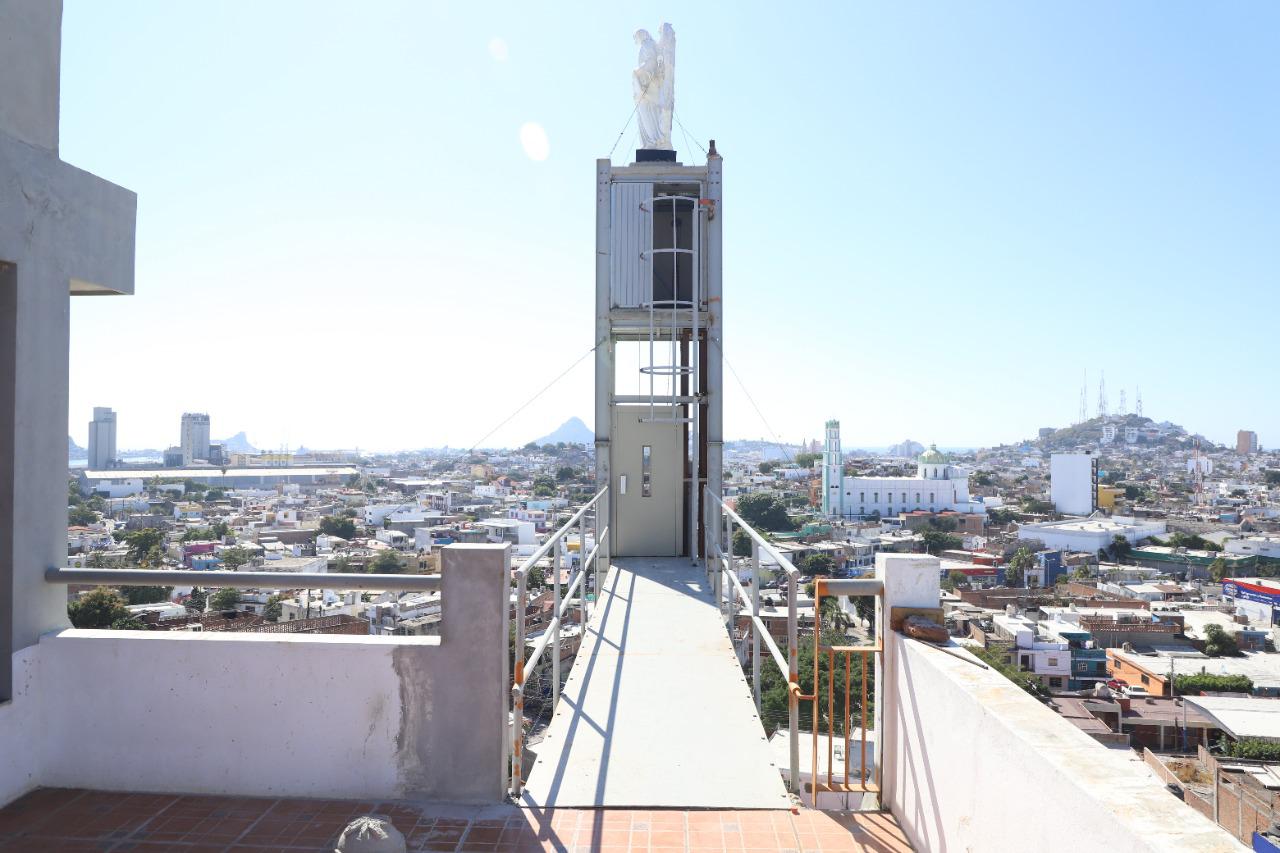 $!Templo de Mazatlán tendrá elevador; dará comodidad al mejor mirador: Párroco