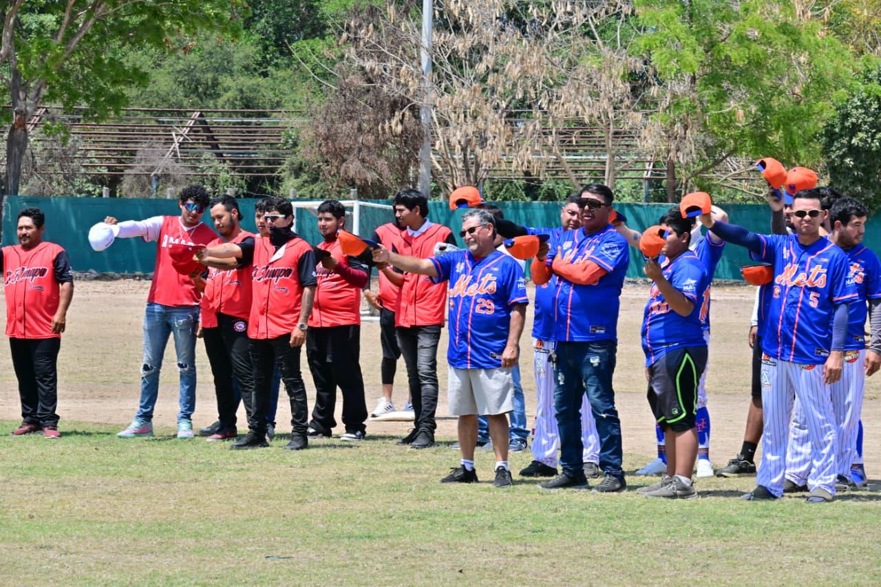 $!Se viste de gala El Walamo con la inauguración de la Liga Campesina de Beisbol Río Presidio