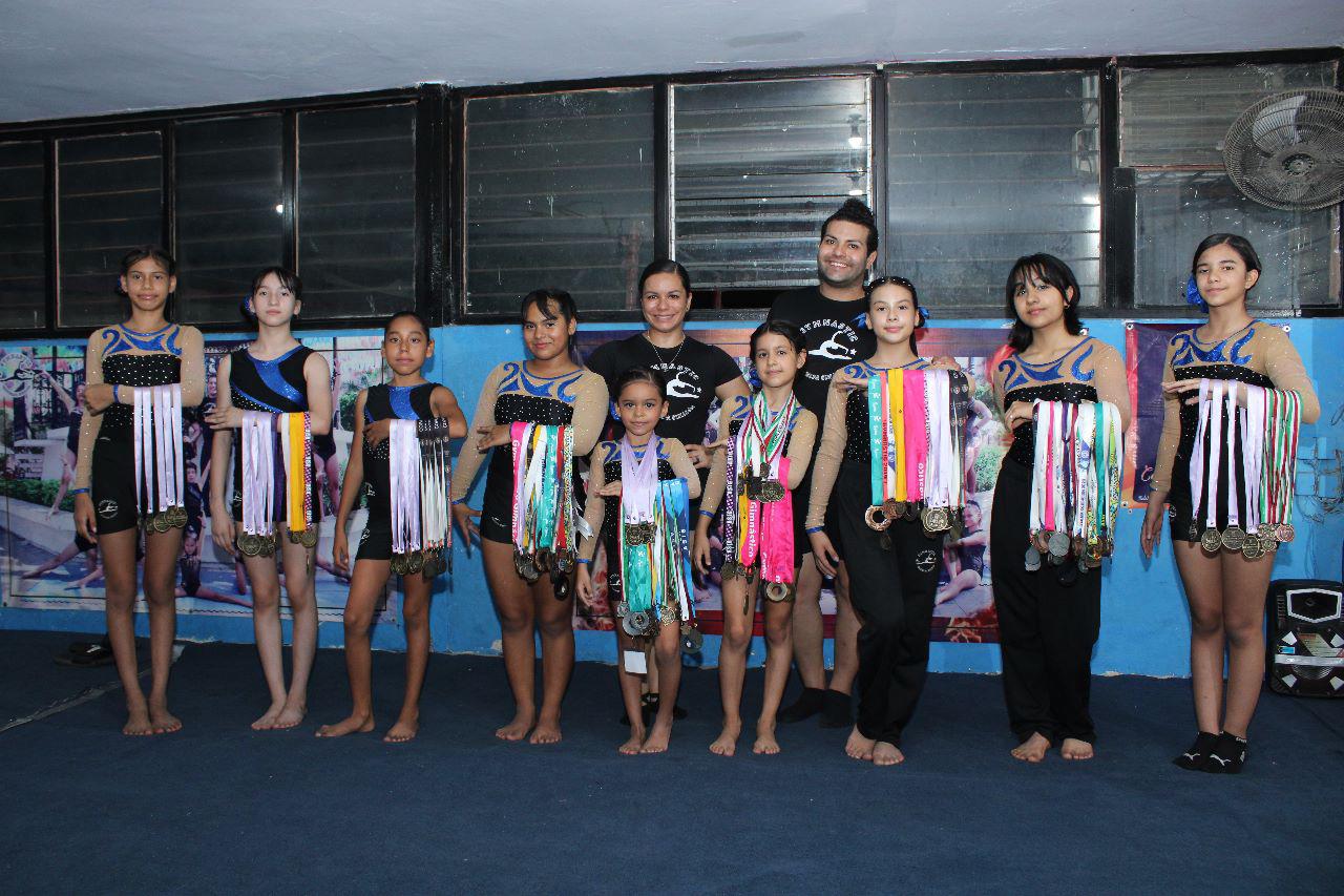 $!Atletas de Escuinapa destacan en la Copa DG de gimnasia en Culiacán