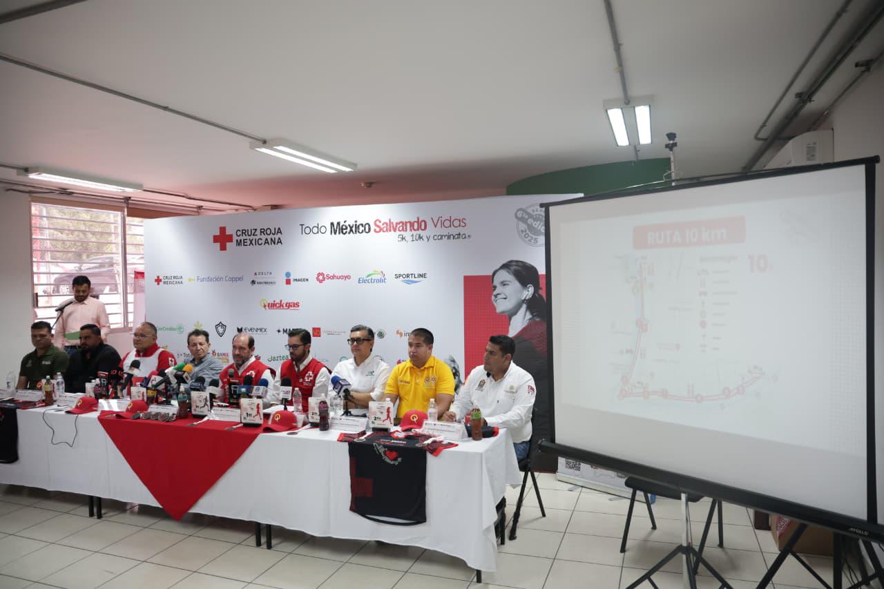 $!Cruz Roja anuncia la carrera ‘Todo México Salvando Vidas’, en Sinaloa