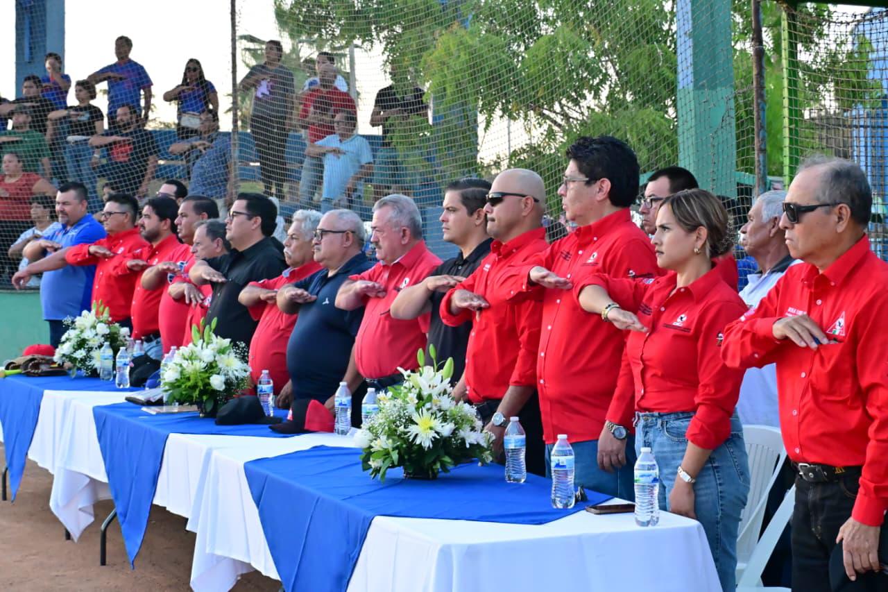 $!Arranca Torneo Distrital de Beisbol en honor a Martín Herrera, en la Liga Quintero Castañeda