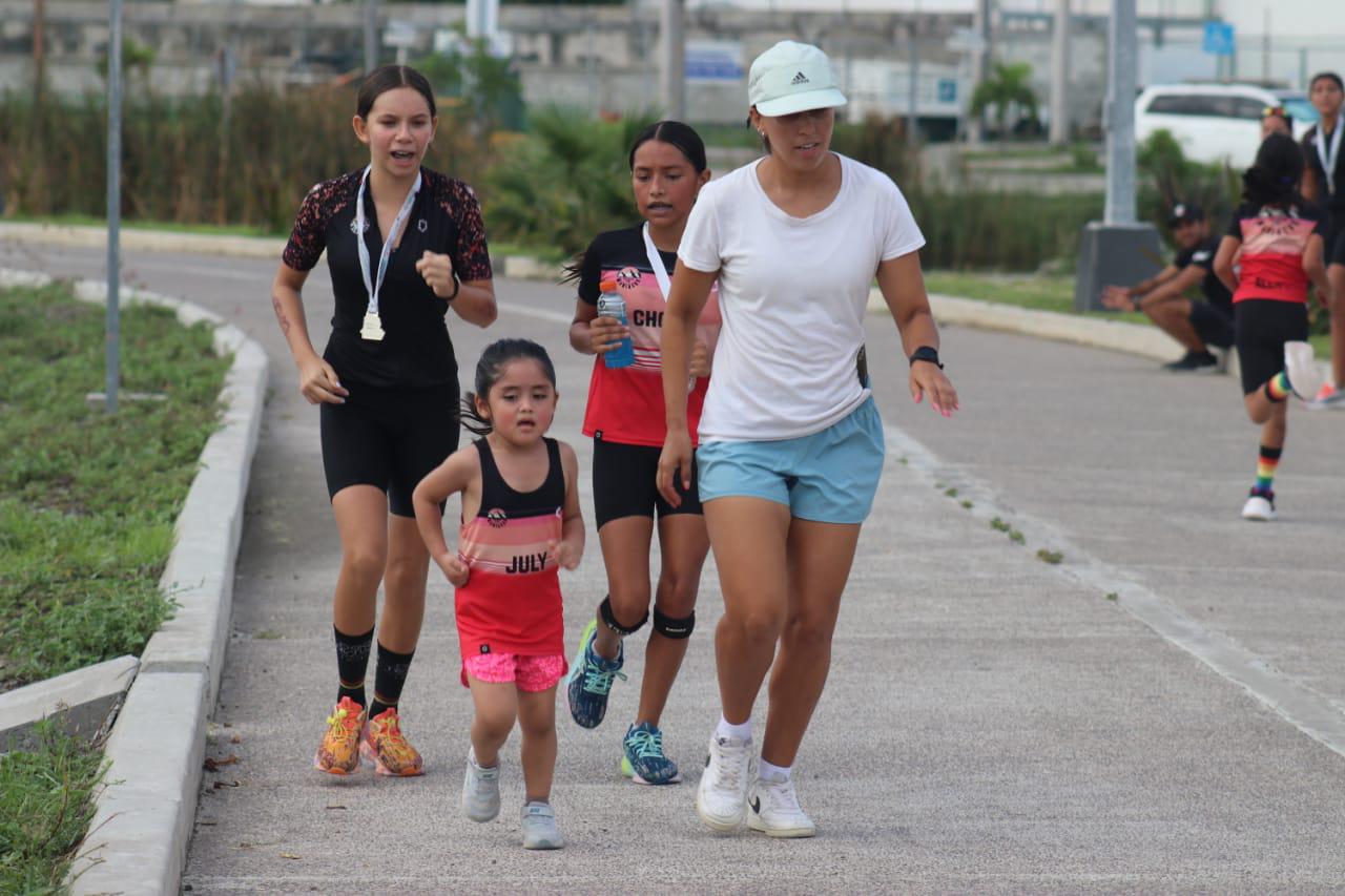$!Completan con éxito el Duatlón Kids 2023