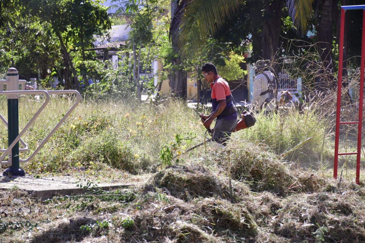 $!Realiza Gobierno de Mazatlán jornada de limpieza de áreas verdes y mejoramiento de fachadas y avenidas