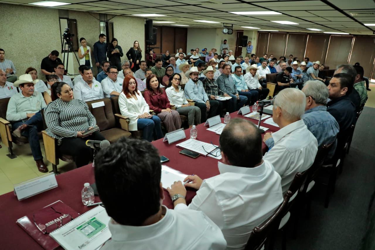 $!Aprueban autoridades y productores superficie de siembra para ciclo agrícola en Sinaloa