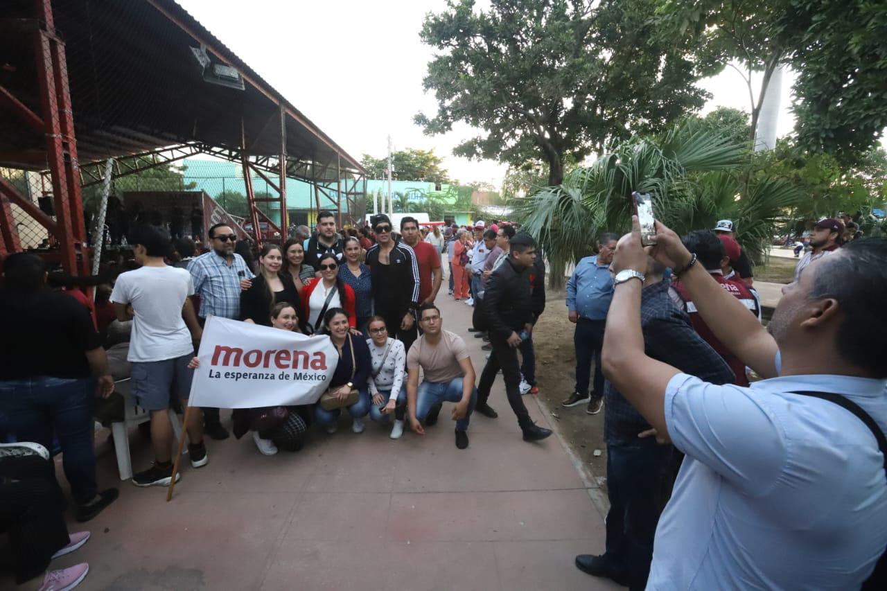 $!Se unen al cierre de precampaña de Claudia Sheinbaum desde Mazatlán