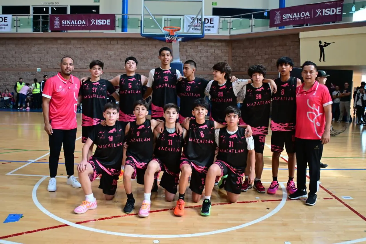 $!Doble victoria para Mazatlán en el arranque de la etapa estatal de basquetbol