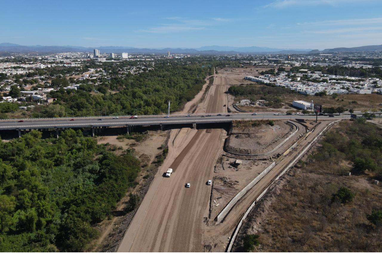 $!Malecón Margen Izquierdo, la obra más costosa del Plan Sinaloa, registra 52% y 33% de avance