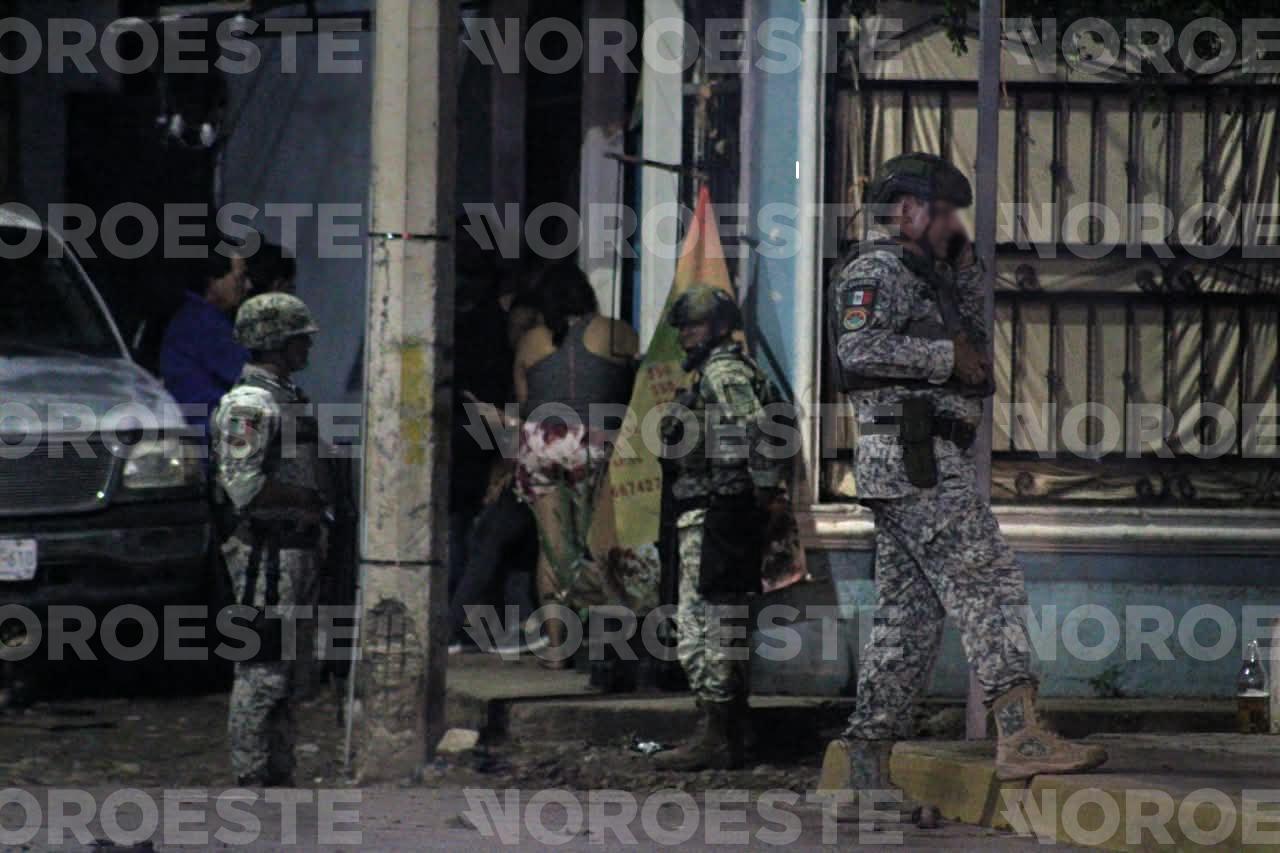 $!Un muerto, dos heridos y un detenido tras ataque armado en la colonia 5 de Febrero, en Culiacán
