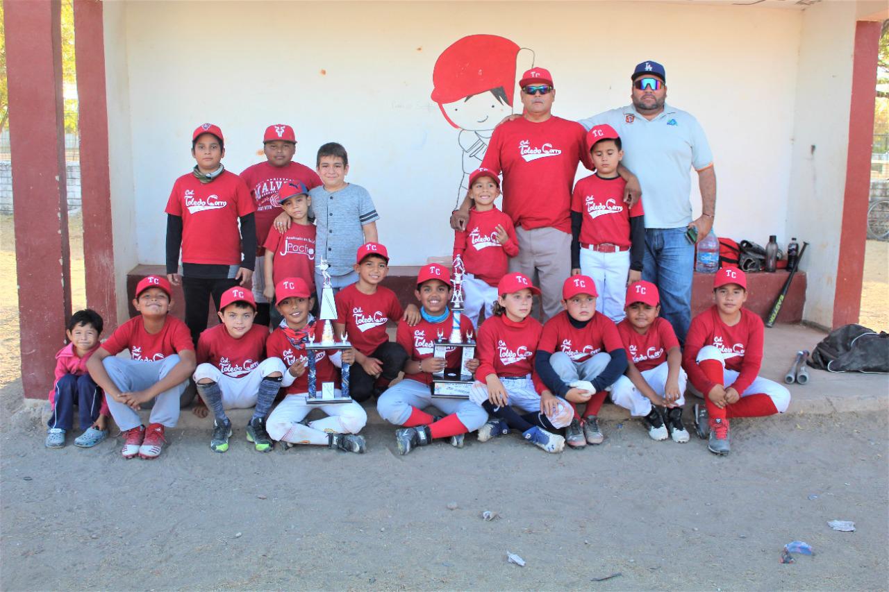 $!Azteca gana el campeonato de la Infantil Menor en el beisbol de Escuinapa