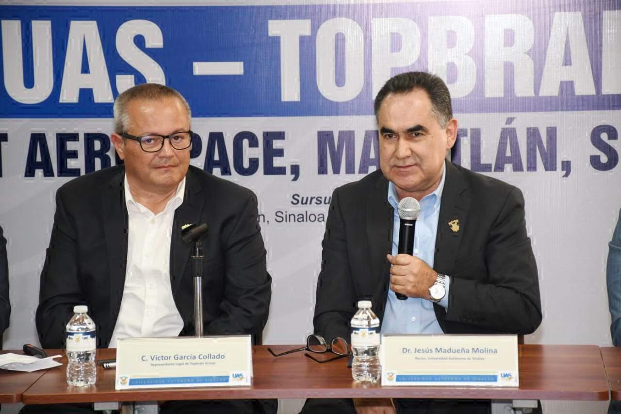 $!Participa la UAS en el proyecto MZT AeroSpace Park; firma convenio de vinculación