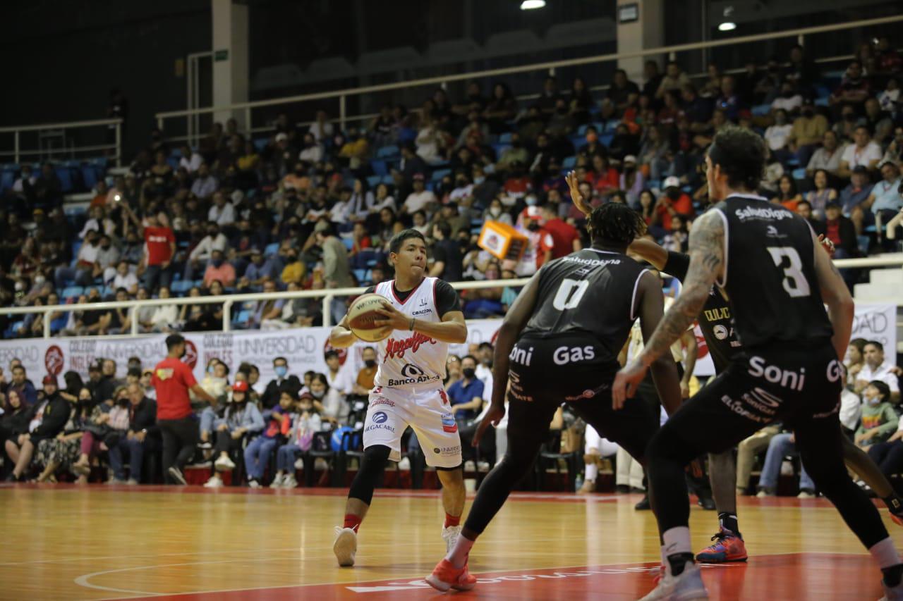 $!Venados Basketball barre en la serie inaugural del Cibacopa a Caballeros de Culiacán