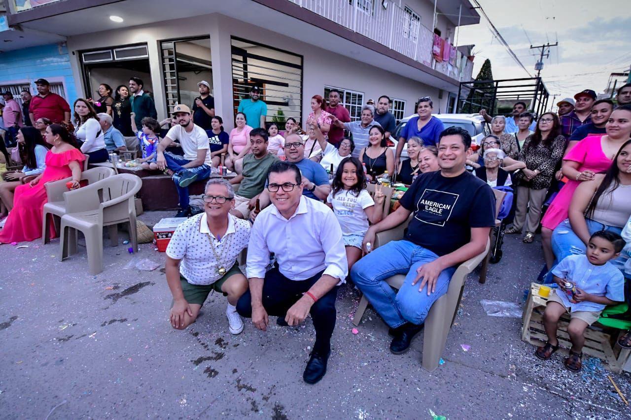 $!Realizan desfile de Reinas del Carnaval de Villa Unión, Mazatlán