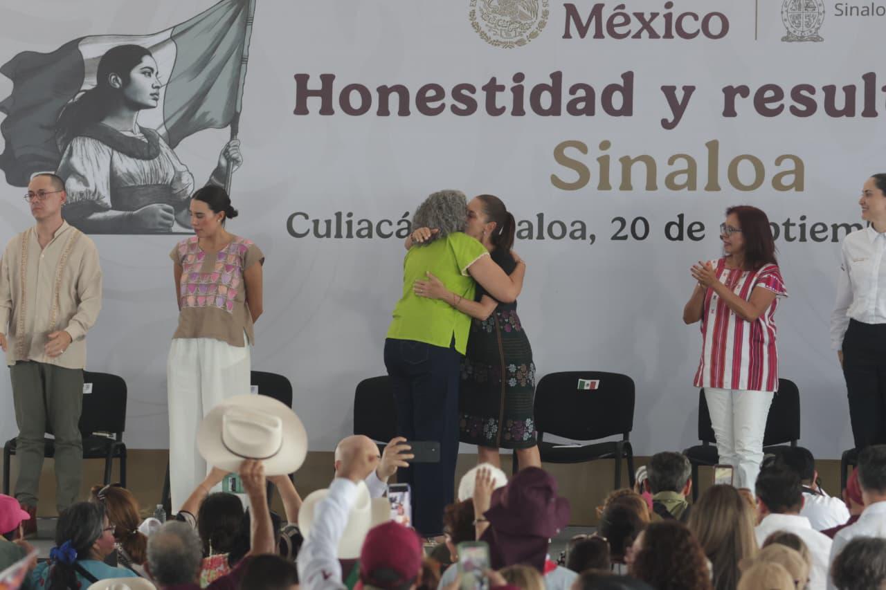 $!La visita de Sheinbaum: un evento blindado ante los reclamos de Sinaloa