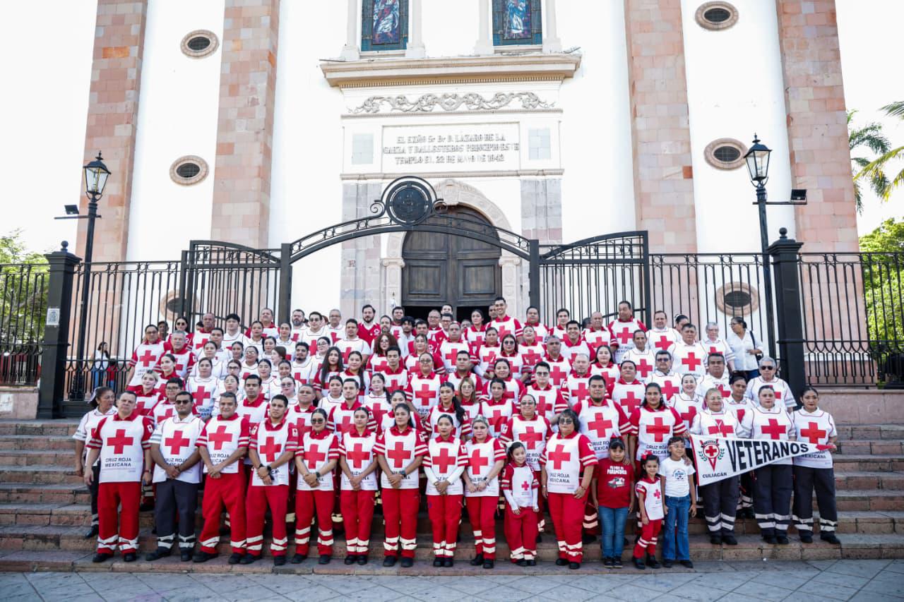 $!Cruz Roja Culiacán honra a sus héroes caídos durante celebración del Día del Socorrista