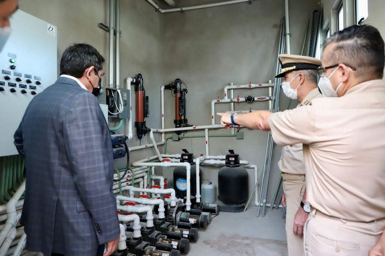 $!Supervisan el Hospital Regional Naval de Especialidades de Mazatlán