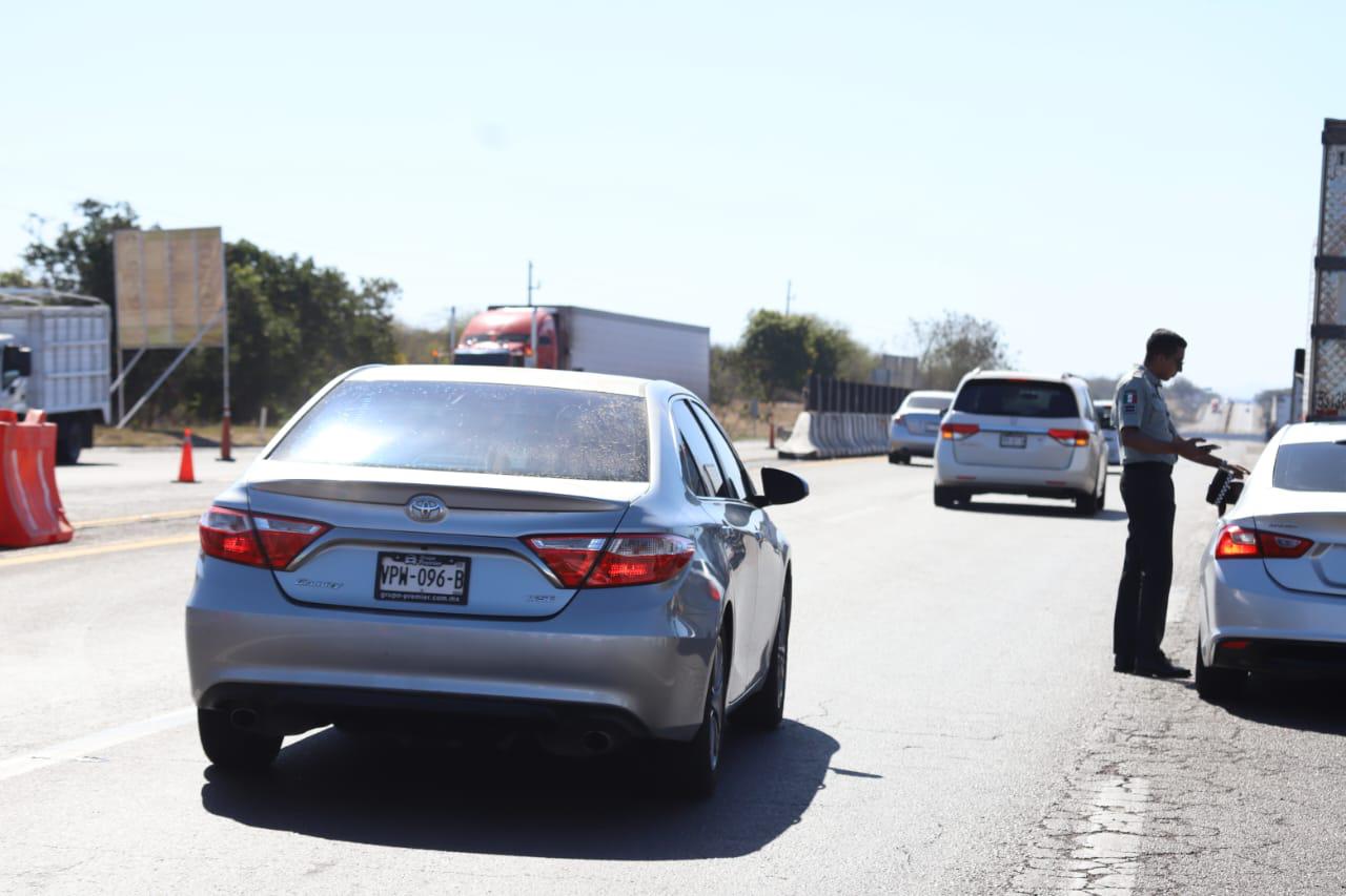 $!Reporta Guardia Nacional tráfico vehicular tranquilo en Autopista Mazatlán-Culiacán