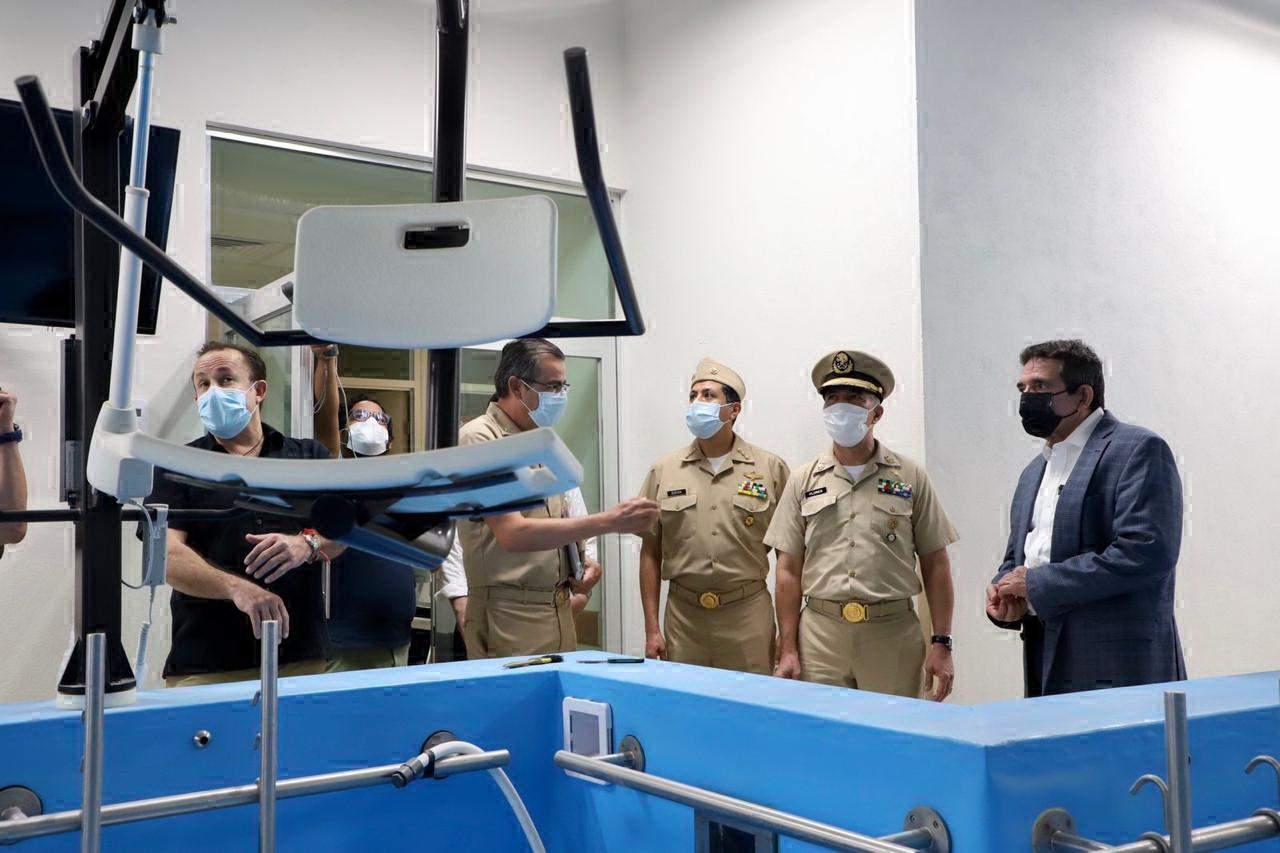 $!Supervisan el Hospital Regional Naval de Especialidades de Mazatlán