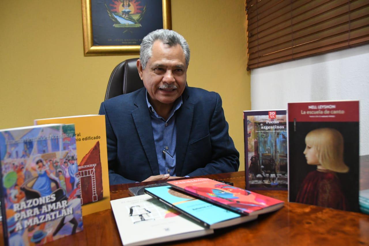 $!Juan Carlos Ayala Barrón, El director de Editorial UAS.