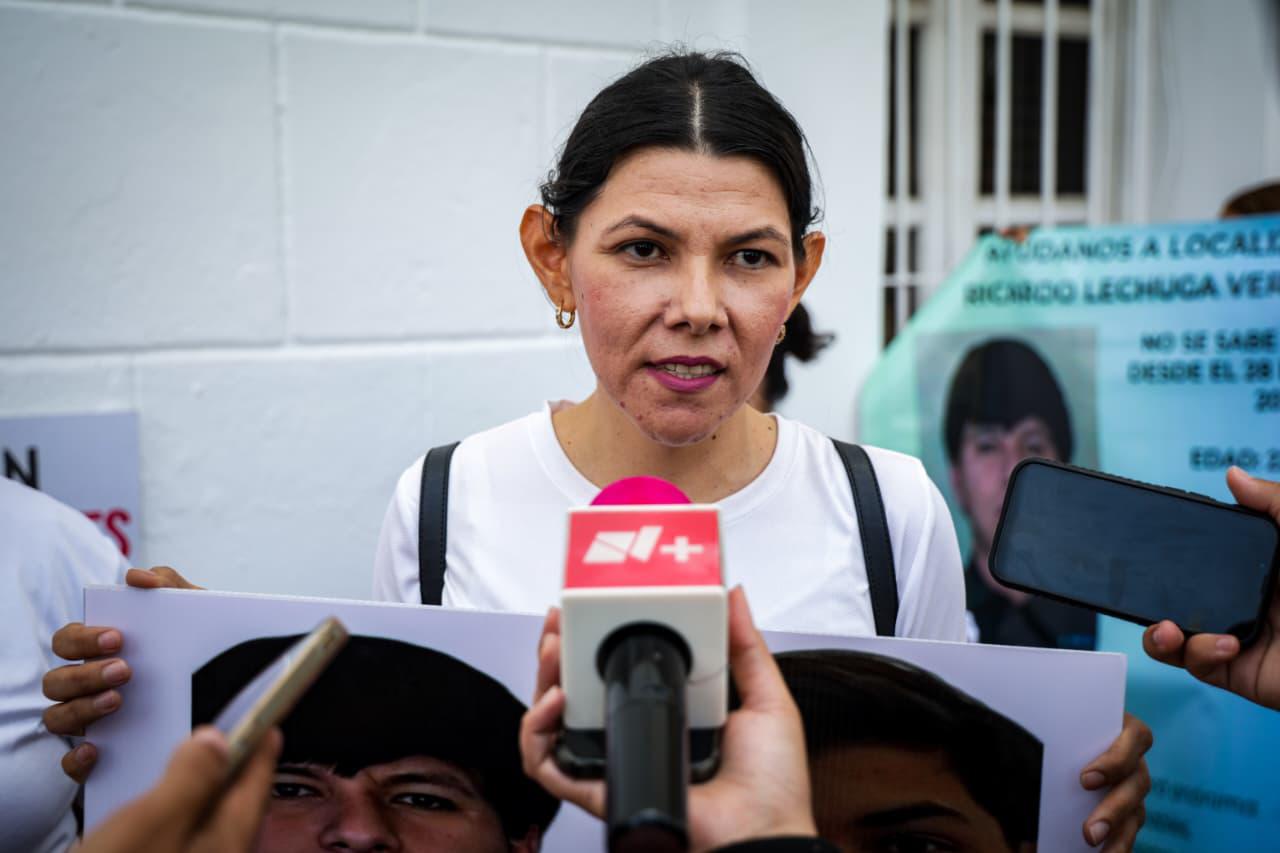 $!A un año de la desaparición de Ramsés y Ricardo, familiares se manifiestan en el Palacio Municipal de Culiacán