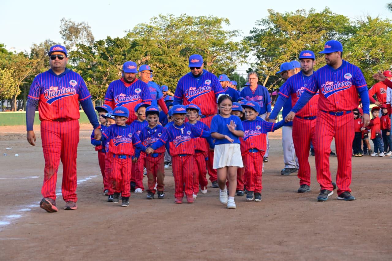 $!Arranca Torneo Distrital de Beisbol en honor a Martín Herrera, en la Liga Quintero Castañeda