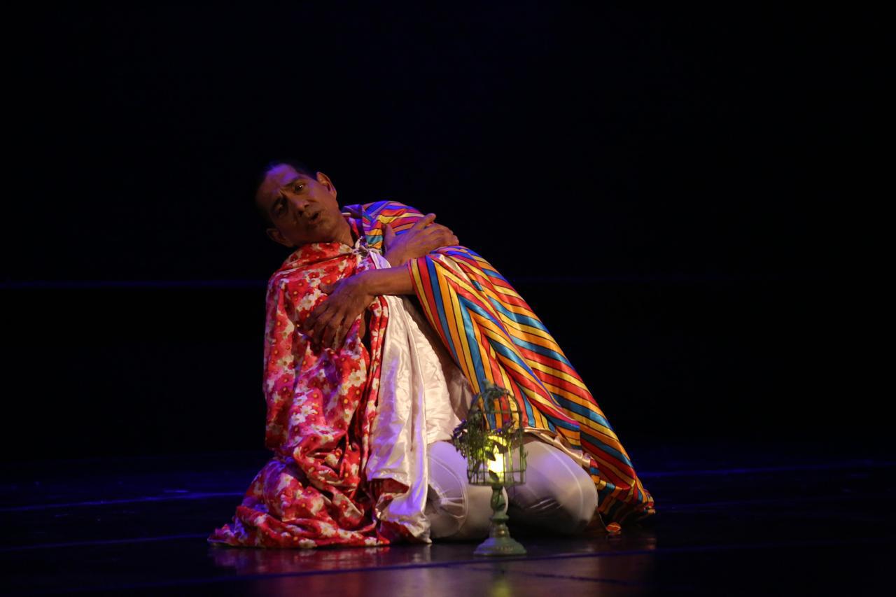 $!El bailarín presentó el montaje de la pieza Waqay.