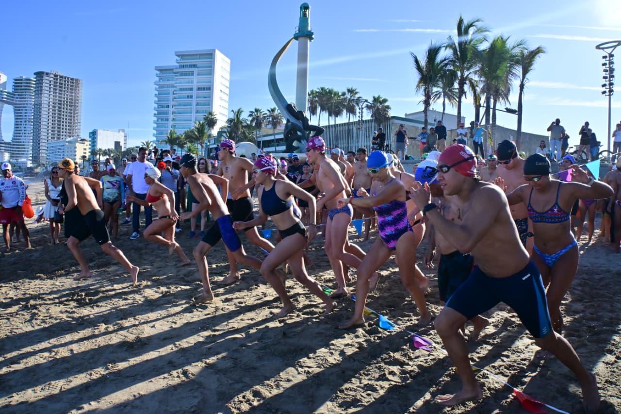 $!Éxito en la Quinta Puntuable de Aguas Abiertas en Mazatlán