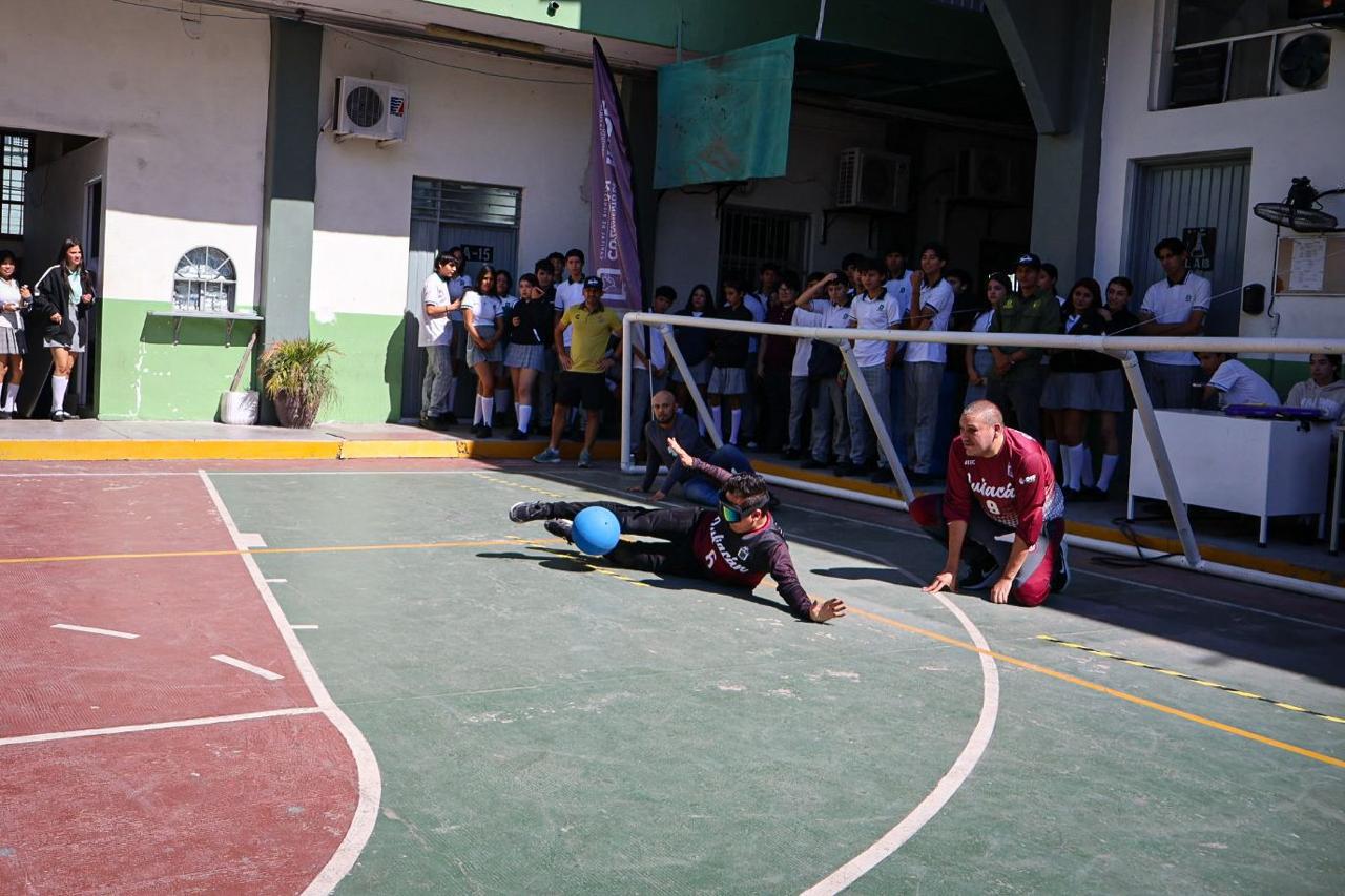 $!Lleva DIF Culiacán programa ‘Somos inclusión’ al Cobaes 27; impulsa ‘empatía y respeto’ con alumnos y personal