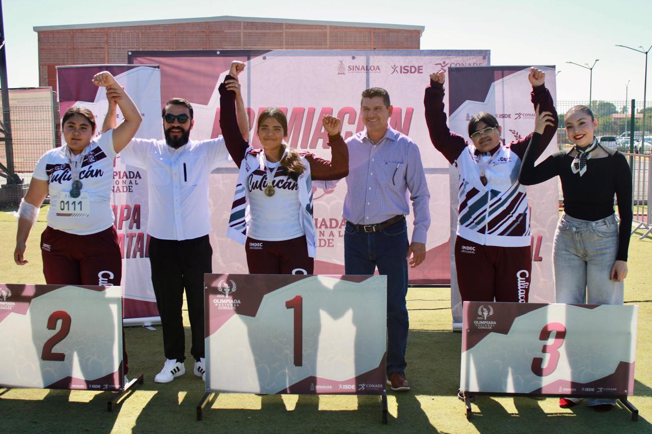 $!Culiacán domina la Olimpiada Estatal Conade 2026