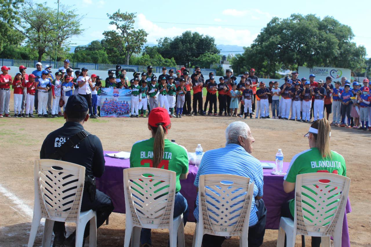 $!En Escuinapa, se canta play ball en la Liga Infantil y Juvenil