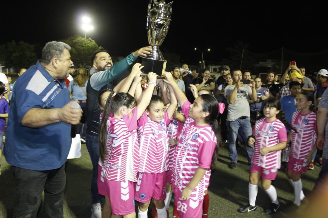$!Cierra con broche de oro Torneo Popular Deportivo Sur-Imdec de Futbol
