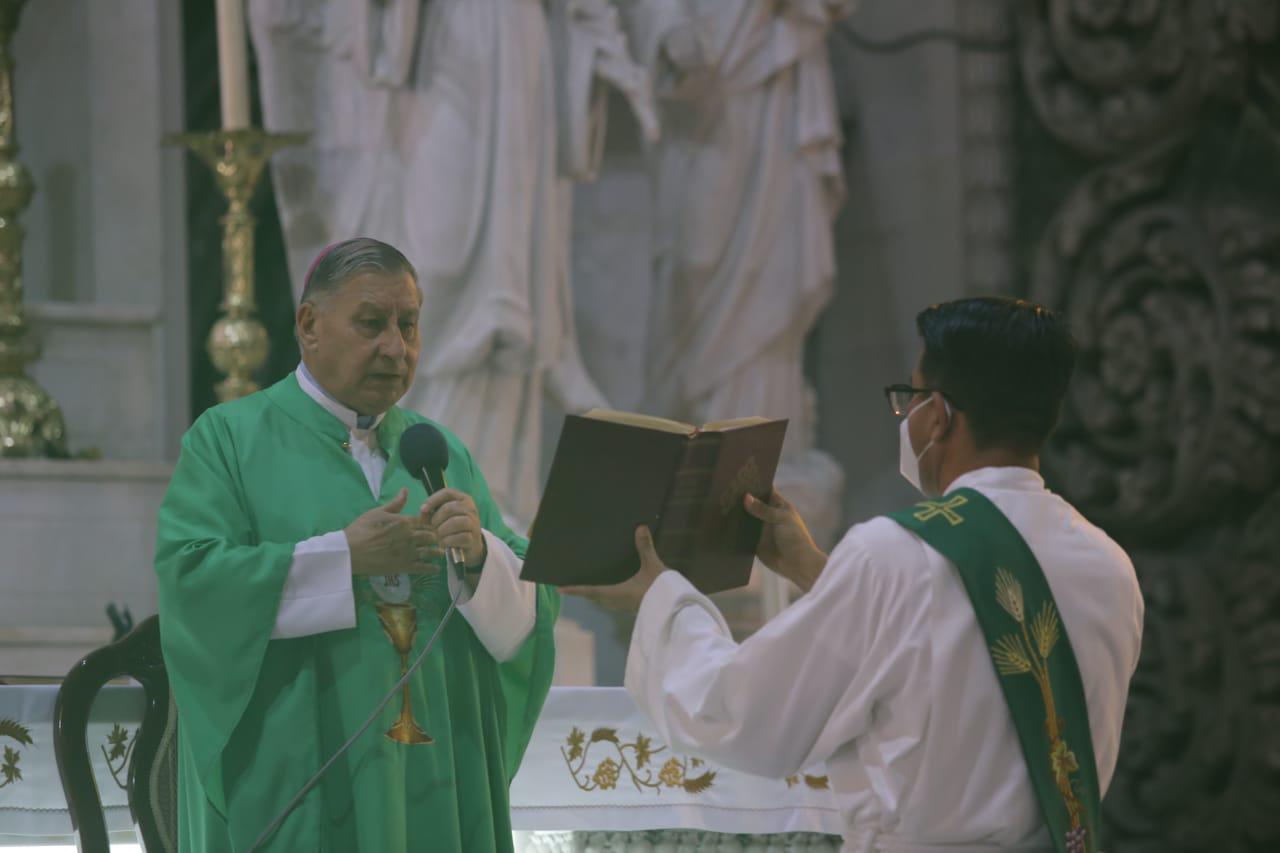 $!Obispo de Mazatlán reitera el llamado a pedir a Dios por la lluvia oportuna