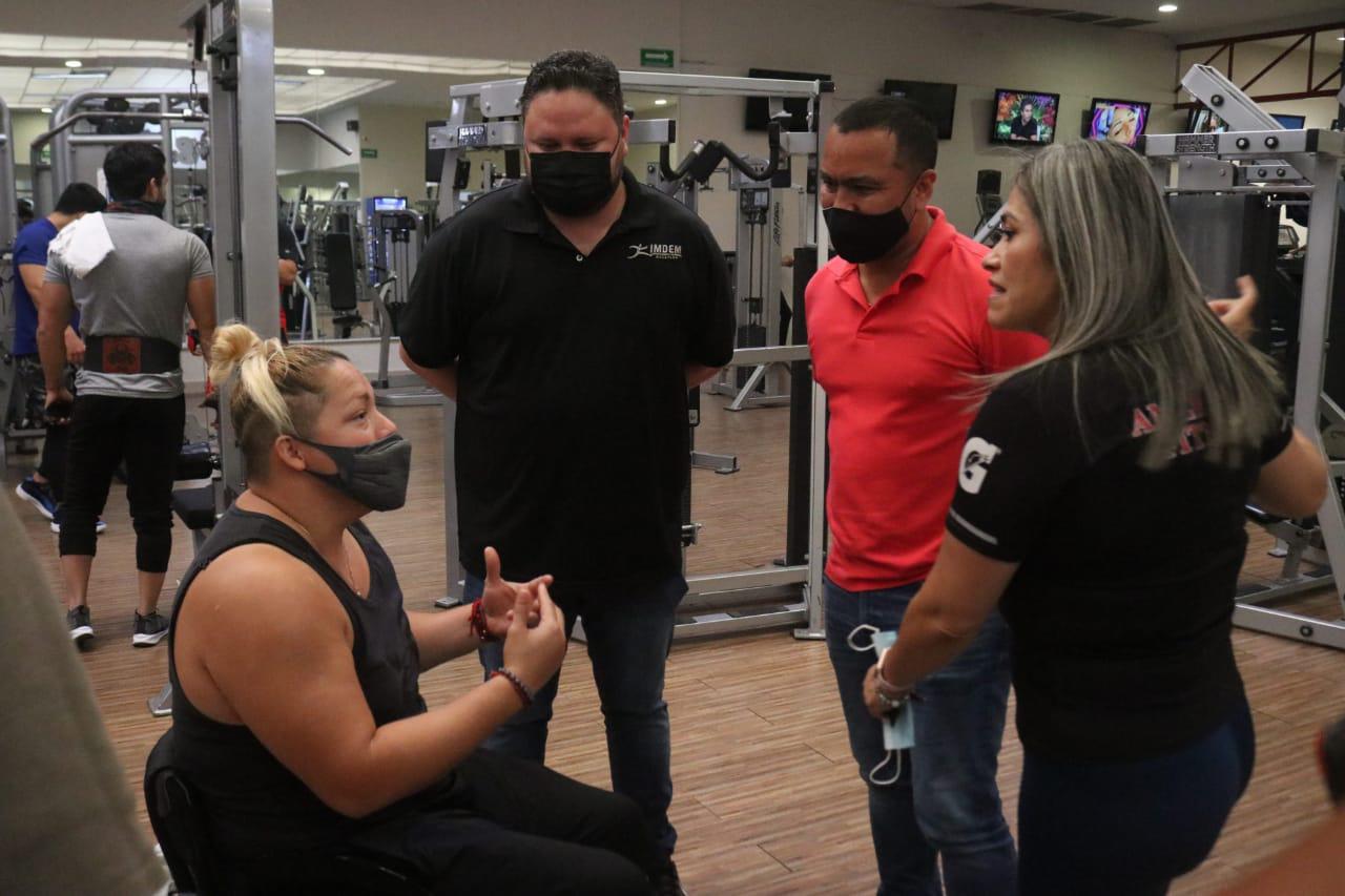 $!Rosa María Guerrero continúa su preparación rumbo a Juegos Paralímpicos