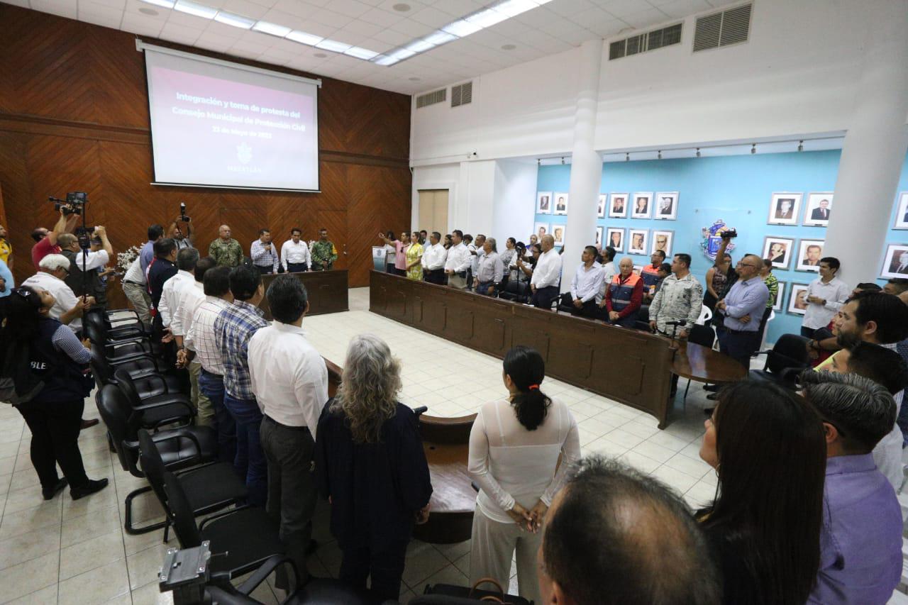 $!Está listo el Consejo Municipal de Protección Civil de Mazatlán