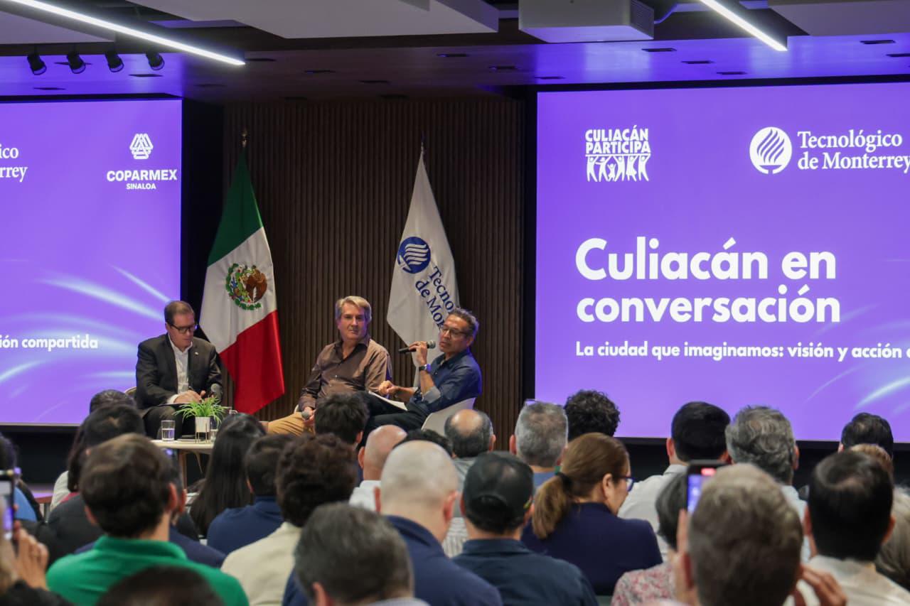 $!Pacificación, condición necesaria para recuperar la economía en Culiacán: Luis Osuna