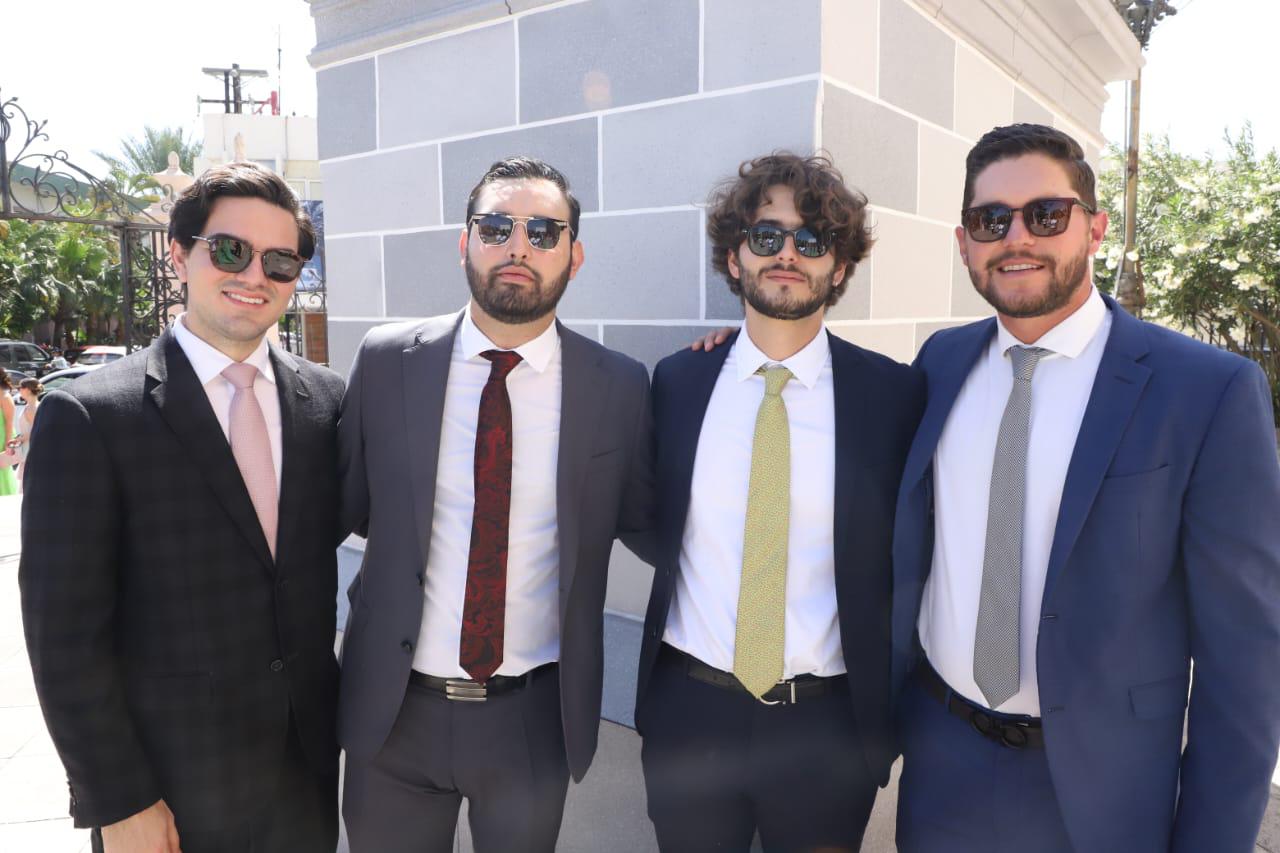 $!Jorge Henderson, Horacio Carrillo, Bernardo Noriega y Eduardo Barba.