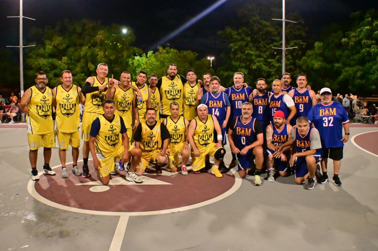 $!Horacio Llamas se corona en la Maxibasquet 50+, en Mazatlán