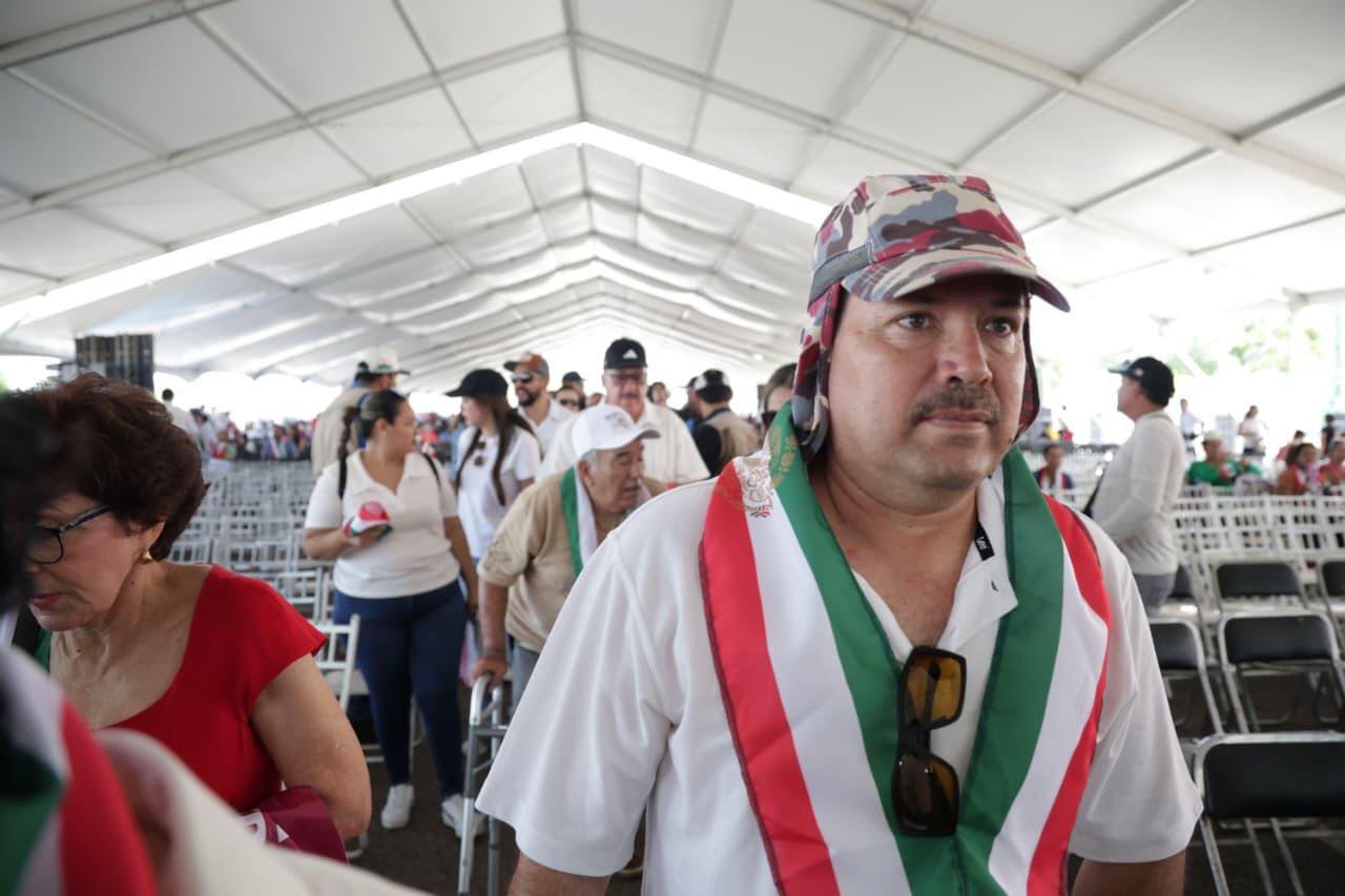 $!Simpatizantes y trabajadores de gobierno se congregan en Culiacán para evento de Sheinbaum